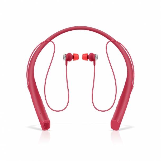 캔스톤 블루투스 넥밴드 이어폰 LX3050_Magenta