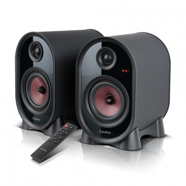 캔스톤 R40BT PLUS 컴퓨터 2채널 블루투스 스피커 북쉘프 PC 데스크탑 TV 거실