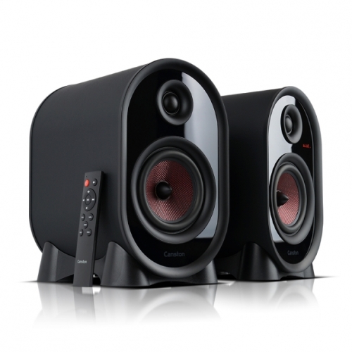 캔스톤 R40BT PLUS 컴퓨터 2채널 블루투스 스피커 북쉘프 PC 데스크탑 TV 거실