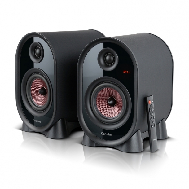 캔스톤 R40BT PLUS 컴퓨터 2채널 블루투스 스피커 북쉘프 PC 데스크탑 TV 거실