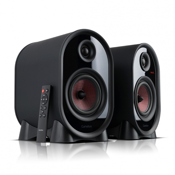 캔스톤 R40BT PLUS 컴퓨터 2채널 블루투스 스피커 북쉘프 PC 데스크탑 TV 거실
