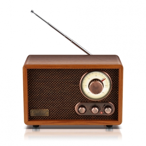 캔스톤 TR-2200 우드 레트로 블루투스 라디오 스피커