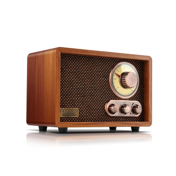 캔스톤 TR-2200 우드 레트로 블루투스 라디오 스피커