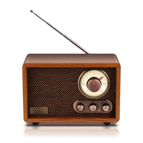 캔스톤 TR-2200 우드 레트로 블루투스 라디오 스피커