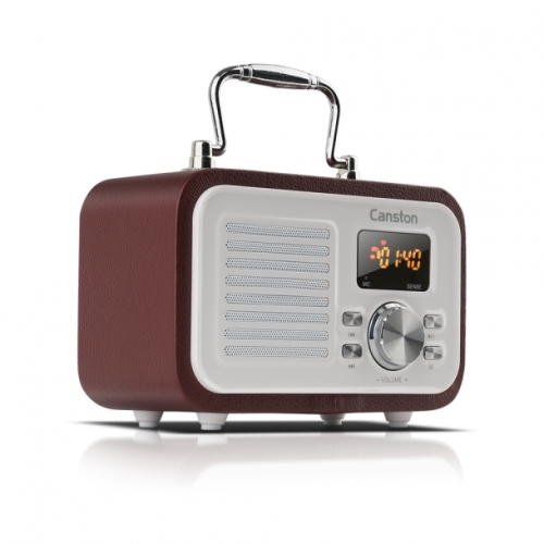 캔스톤 W15 휴대용 레트로 블루투스 라디오 스피커 캠핑 차박 인테리어