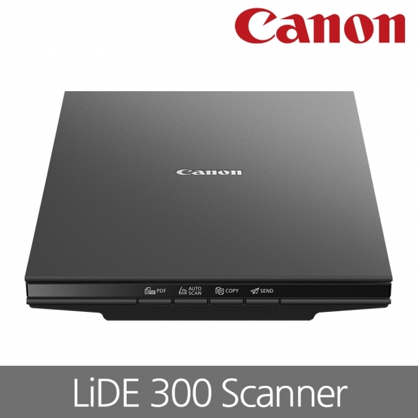 캐논 정품 LIDE300 평판스캐너 원터치버튼 초절전 초경량