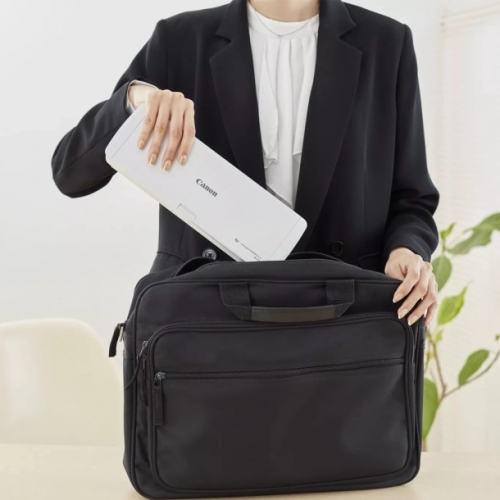 캐논 R10_화이트 초경량 휴대용 스캐너 종이명함 카드 신분증 A4 스캔 USB 충전 지원