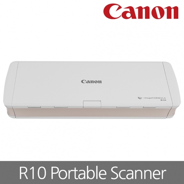 캐논 R10_로즈골드 초경량 휴대용 스캐너 종이명함 카드 신분증 A4 스캔 USB 충전 지원