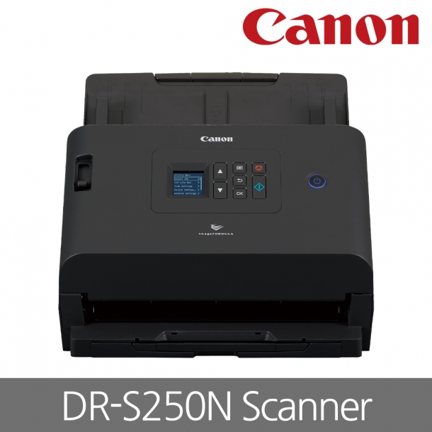 캐논 DR-S250N 문서스캐너 고속 스캔 영수증 여권 카드 신분증