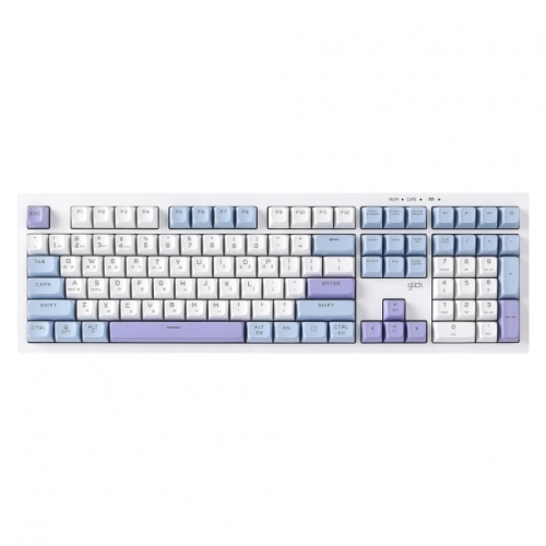 지클릭커 오피스프로 WK50 사일런스 M RGB 108 무소음 방수 무선 블루투스 키보드