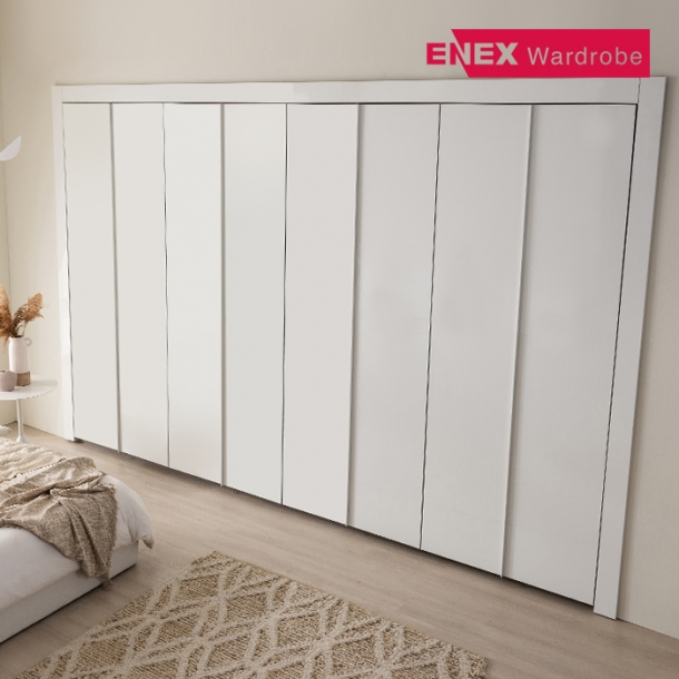 매트 베이직 여닫이 붙박이장(고급형)-15cm