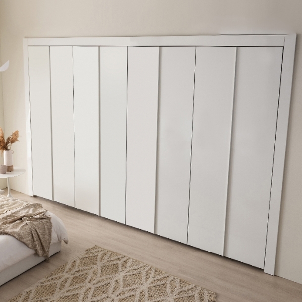 매트 베이직 여닫이 붙박이장(고급형)-30cm