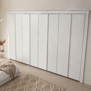 매트 베이직 여닫이 붙박이장(고급형)-30cm