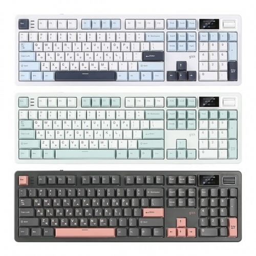 지클릭커 타란튤라 WK98 기계식 블루투스 키보드 제주바다 45g