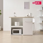 엔야 확장형 아일랜드 식탁 코너형 1200