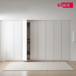 아르보 E0 여닫이 무몰딩 붙박이장 15cm