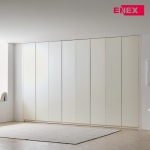 아르보 E0 여닫이 무몰딩 붙박이장 30cm