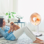 16인치 스탠드형 카본히터 16인치 EGH-CH200S 전기 선풍기형 ELECTRO-G