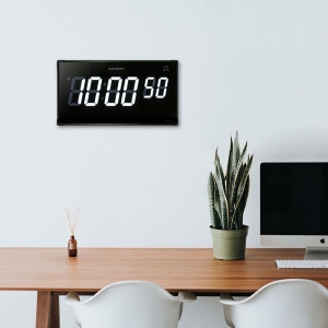 코트론 가정용 식당 가게 강당 학교 GPS 오차없는 LED 벽시계 / KMG-1000