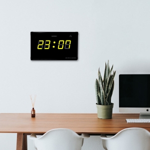 코트론 GPS 국내생산 오차없는 네모 스퀘어 색상 변경 벽시계 사무실 강당 가정용 학교 교실 / KMG-333