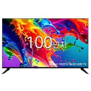 중소기업 스마트 100 UHD 4K LED 대형 TV JS100QLEDTV