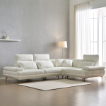 [ES] 마일드 스윙 코너형 6인용 조야 패브릭 소파