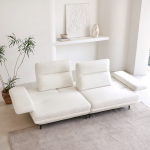 [ES] 마일드 스윙 3인용 조야 패브릭 소파