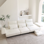 [ES] 마일드 스윙 4인용 조야 패브릭 소파