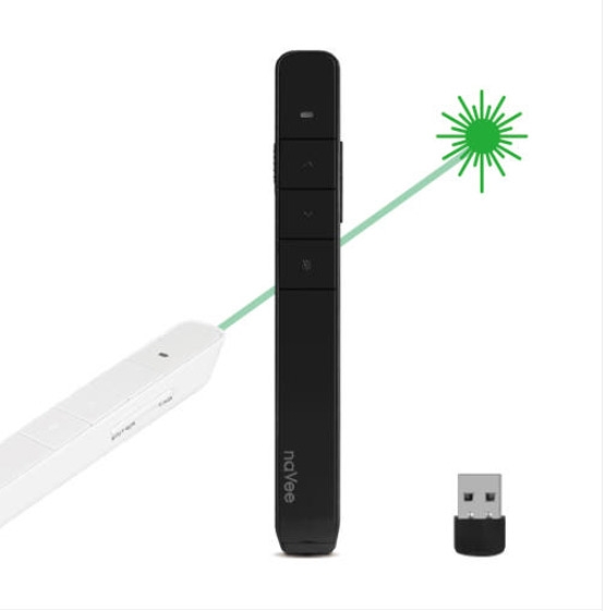 나비 그린레이저포인터 무선프리젠터 PPT포인터 NV20-PPT430