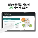 나비 그린레이저포인터 무선프리젠터 PPT포인터 NV20-PPT430