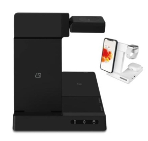 나비 6IN1 멀티 무선 충전기 NV184-MWC10 애플 갤럭시 워치 에어팟 버즈