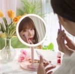 NAVEE LED 조명 탁상 거울 화장 메이크업 무드등 확대경 NV53-CMR7