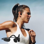 골전도 플루투스 이어폰 오픈형 운동용 런닝 나비 NV60-BC300