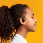 골전도 플루투스 이어폰 오픈형 운동용 런닝 나비 NV60-BC300