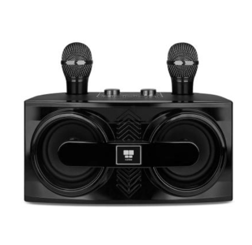 듀얼 무선 블루투스 가정용 노래방 마이크 앰프 나비 NV81-AMP30