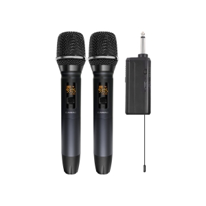 2채널 무선마이크 CMK-215 앰프용 행사용 강의용 간편한 수신기