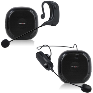 강의용 무선마이크 앰프 유니존 UZ-8080 / 기가폰 / 36W 출력 / 블루투스 기능 / SD카드 USB메모리 대응 / 학교 / 학원 / 수업용마이크