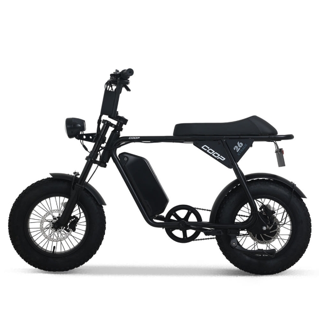 2026년형 AU테크 엑스트랙 몬스터 쿱 팻바이크 자토바이 850W PAS 스로틀 전기자전거 48V 15Ah