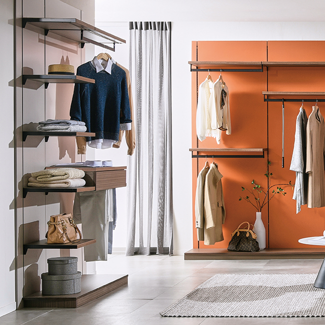 인피니 E0 시스템 벽판넬 드레스룸 100