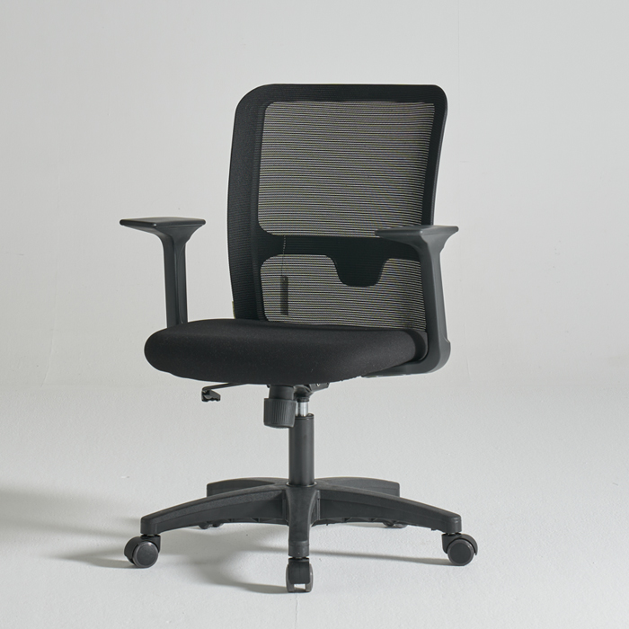 브리즈핏 실리카겔 케어 메쉬 의자 (블랙바디)