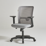 브리즈핏 실리카겔 케어 메쉬 의자 (블랙바디)