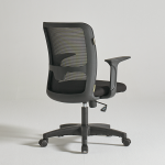 브리즈핏 실리카겔 케어 메쉬 의자 (블랙바디)