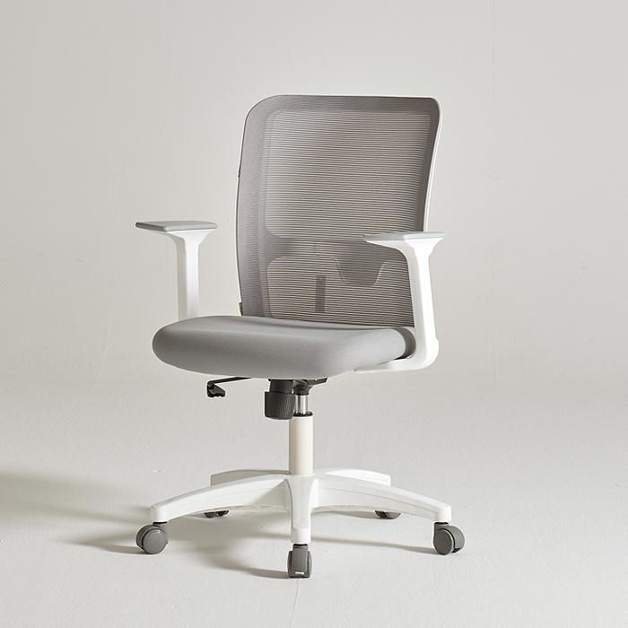 브리즈핏 실리카겔 케어 메쉬 의자 (화이트바디)