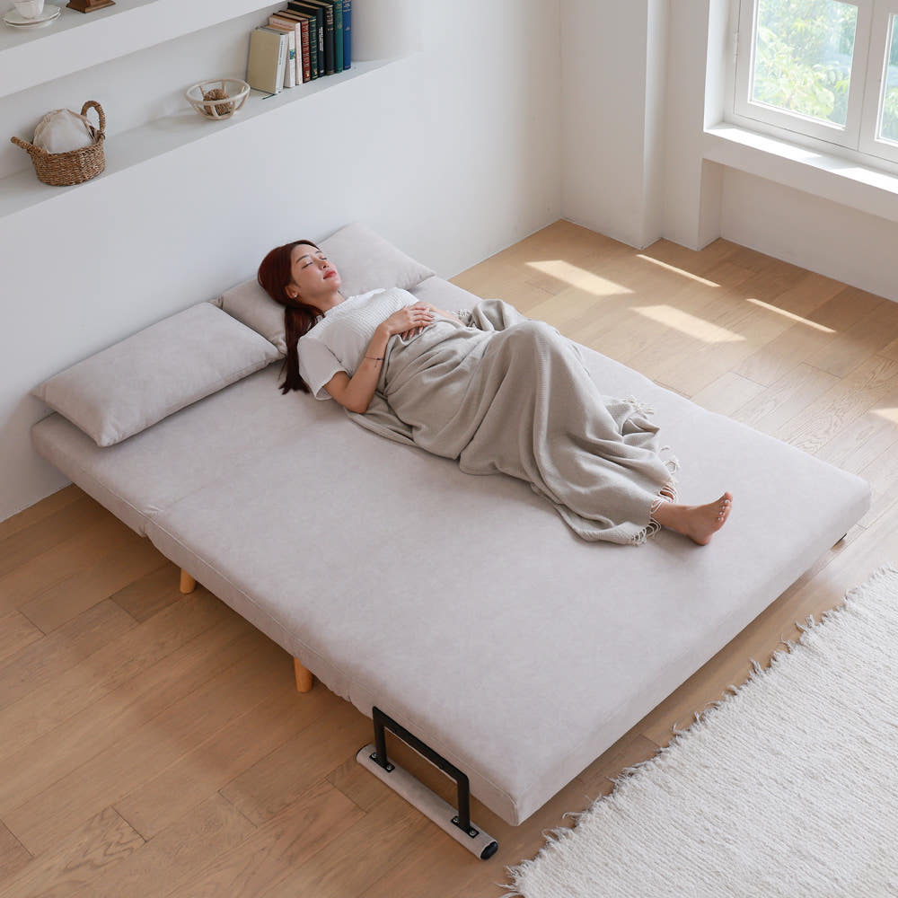 데이즈 소파베드 패브릭 간이 접이식 침대 2인