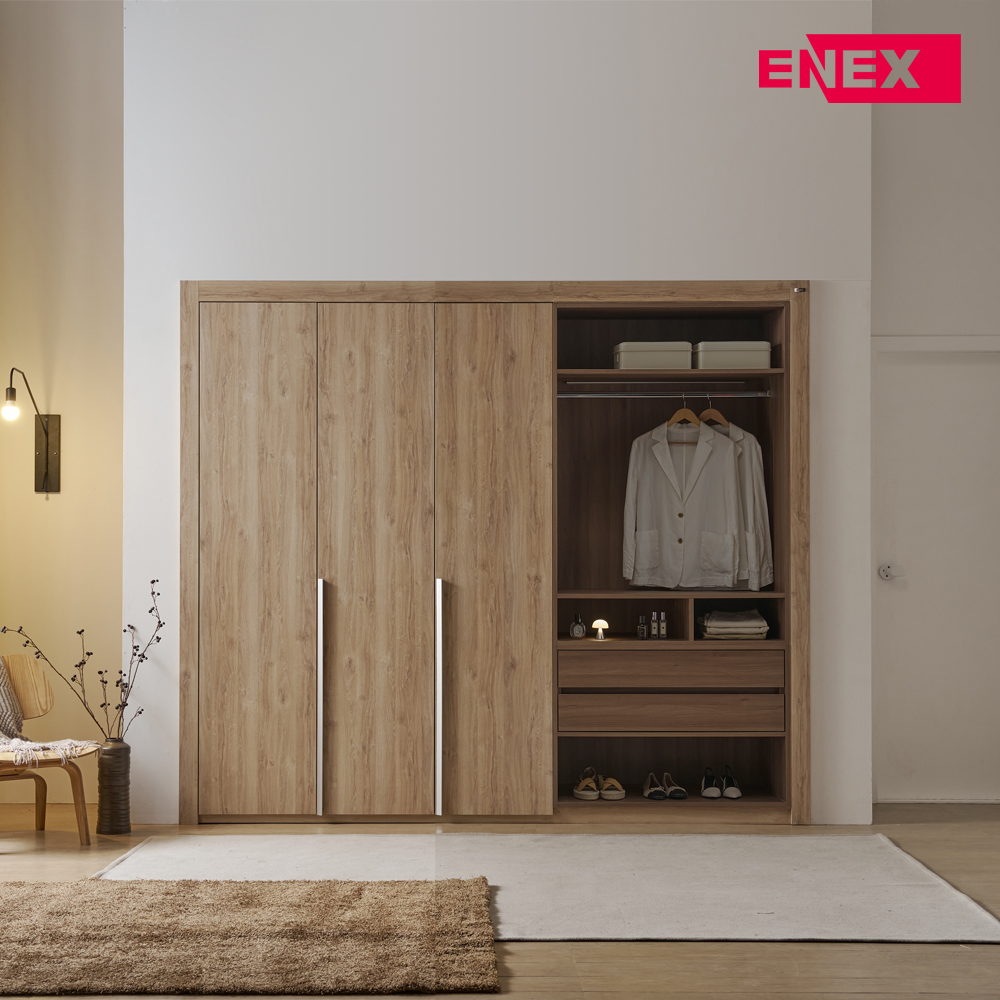 브리제 하이브리드 오픈형 붙박이장 (오픈장 포함) 270cm