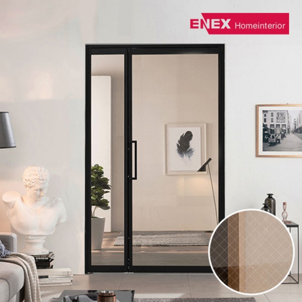 브론즈 사틴망입 스윙도어 중문(1,100~1,400)