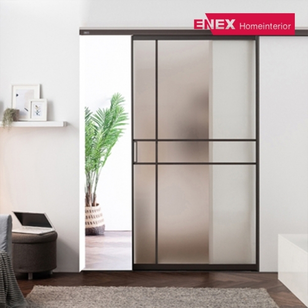 글로리 원슬라이딩 중문 800~1,300 (블랙, 니켈브론즈)