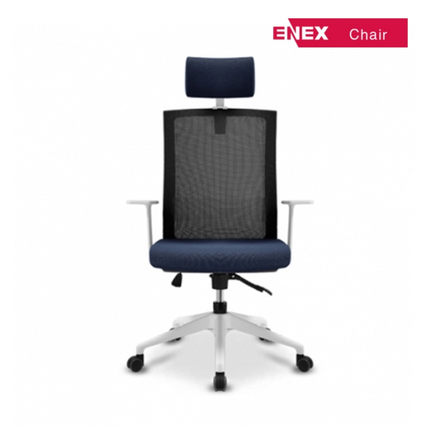 포드 502 메쉬 화이트 요추 시스템 의자