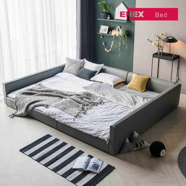 투게더 저상형 패밀리침대(Q+Q)+독립 매트리스 포함