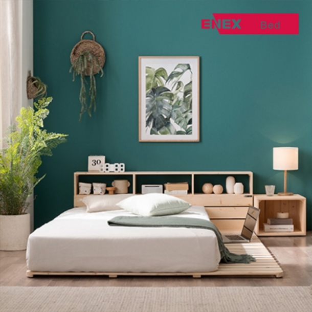 NEW 본 소나무 원목 침대 깔판(K)